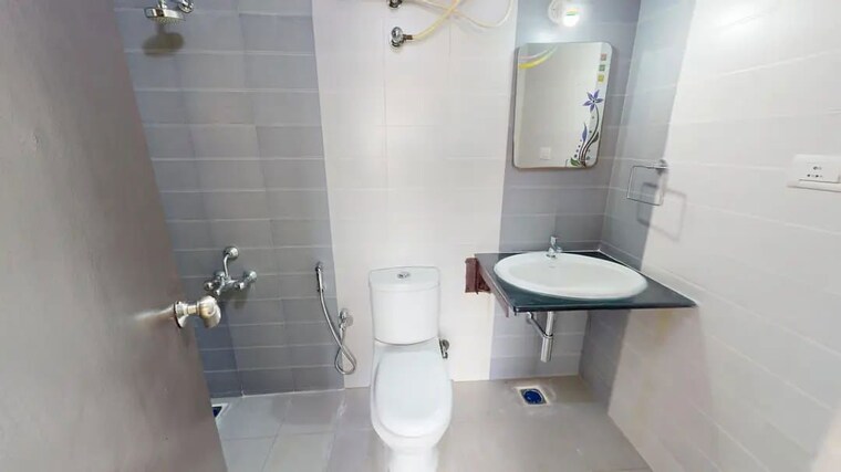 Bathroom, shriram-sameeksha 3 Bedroom 1260 Sq.Ft. Apartment In Jalahalli Bangalore 10613267