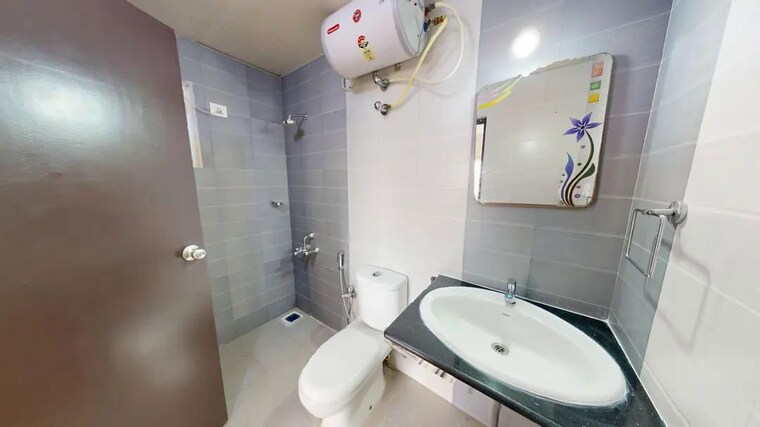 Bathroom, shriram-sameeksha 3 Bedroom 1260 Sq.Ft. Apartment In Jalahalli Bangalore 10613267