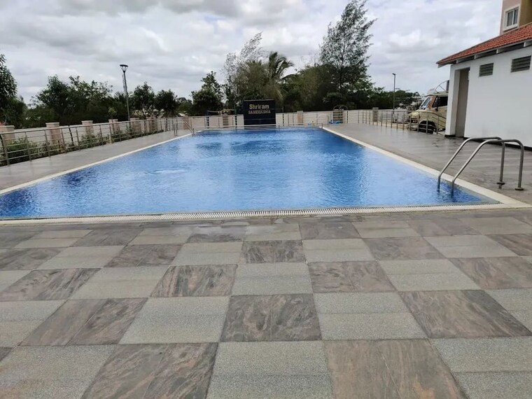 Swimming Pool, shriram-sameeksha 3 Bedroom 1260 Sq.Ft. Apartment In Jalahalli Bangalore 10613267