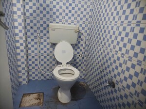 Bathroom in 1 BHK Independent House at Rt Nagar – for Rent