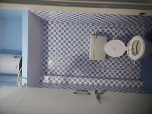 Bathroom in 1 BHK Independent House at Rt Nagar – for Rent