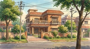  Independent House – Exterior View View at Jawaddi Kalan - for Sale
