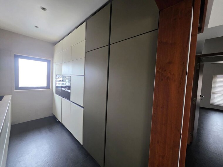 Kitchen, lnt-crescent-bay-t3 3 Bedroom 1200 Sq.Ft. Apartment In Parel Mumbai 10613419