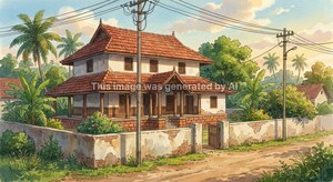  Independent House – Exterior View View at Thiroor - for Sale