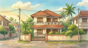  Independent House – Exterior View View at Neyyattinkara - for Sale