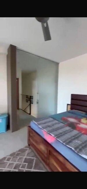 Bedroom in 3.5 BHK Builder Floor at Bhartiya Nikoo Homes Phase 2, Thanisandra Main Road – for Rent