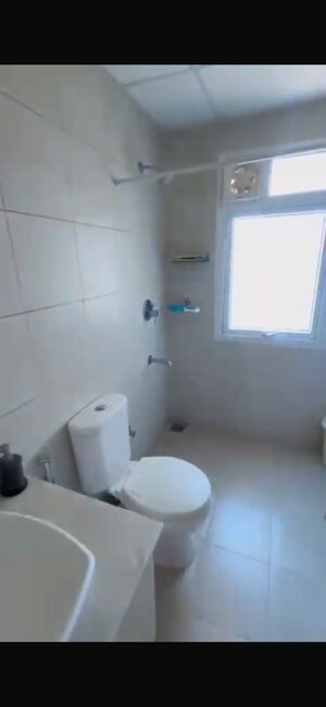 Bathroom in 3.5 BHK Builder Floor at Bhartiya Nikoo Homes Phase 2, Thanisandra Main Road – for Rent