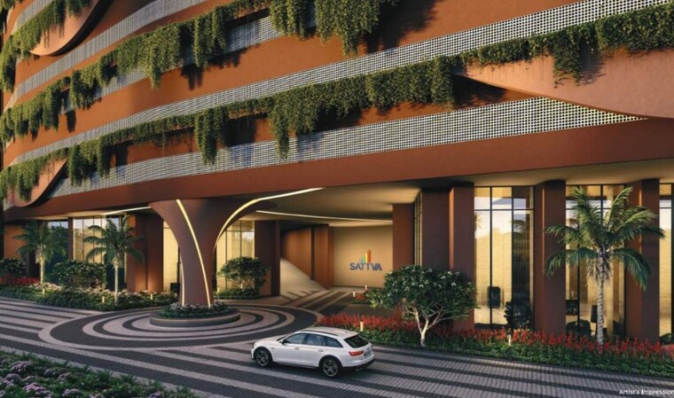 Exterior View, sattva-sumera 3.5 Bedroom 1507 Sq.Ft. Apartment In Parel Mumbai 10613682