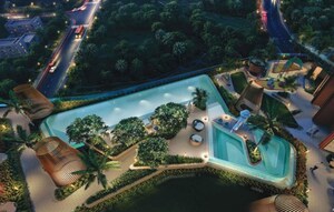 Swimming Pool in 3.5 BHK Apartment at Sattva Sumera, Parel – for Sale