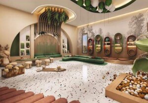 Living Room in 3.5 BHK Apartment at Sattva Sumera, Parel – for Sale