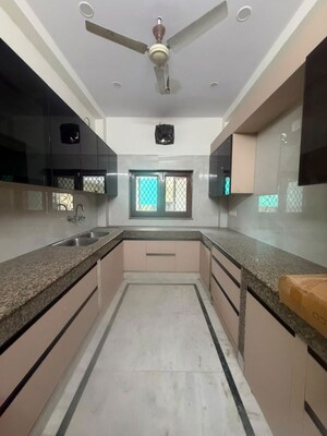 Kitchen in 3 BHK Builder Floor at Sector 15 – for Rent
