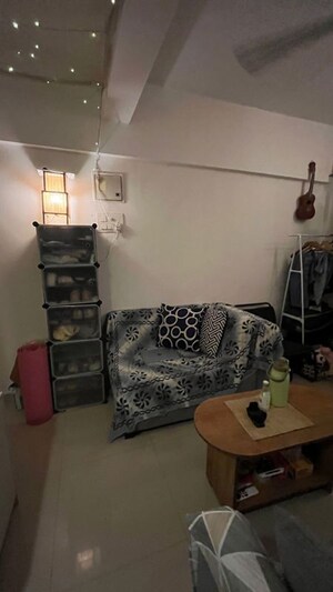 Living Room in 1 BHK Apartment at Oshiwara Mhada, Andheri West – for Rent