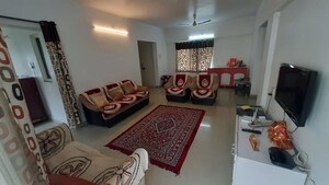 Living Room in 3 BHK Apartment at Siddhivinayak Jai Ganesh Samrajya, Bhosari – for Rent