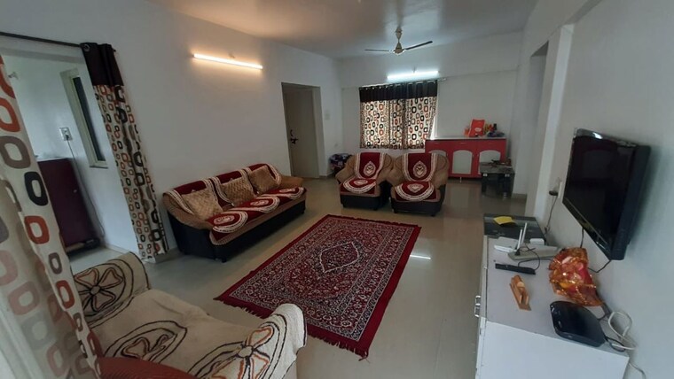Living Room, siddhivinayak-jai-ganesh-samrajya 3 Bedroom 1650 Sq.Ft. Apartment In Bhosari Pune 10613681