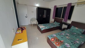Living Room in 3 BHK Apartment at Siddhivinayak Jai Ganesh Samrajya, Bhosari – for Rent