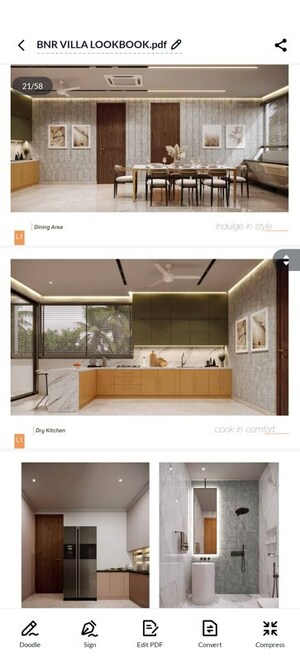 Kitchen in 5 BHK Independent House at Jubilee Hills – for Sale