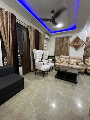 Living Room in 3 BHK Builder Floor at Chittaranjan Park – for Rent