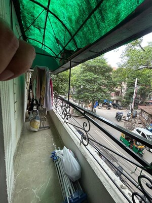 Balcony in 3 BHK Builder Floor at Chittaranjan Park – for Rent