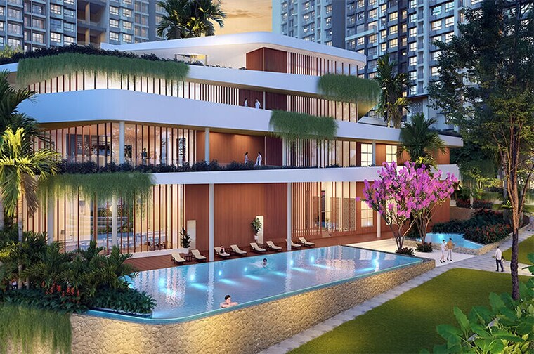 Swimming Pool, godrej-green-terraces 2 Bedroom 689 Sq.Ft. Apartment In Poyanje Navi Mumbai 10613721