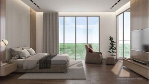 Living Room in 2 BHK Apartment at Godrej Green Terraces, Poyanje – for Sale