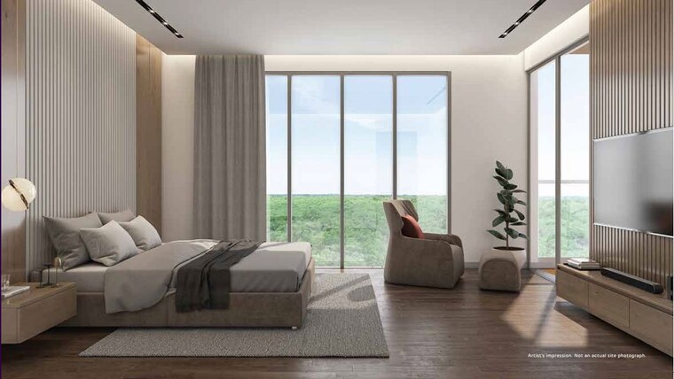 Living Room, godrej-green-terraces 2 Bedroom 689 Sq.Ft. Apartment In Poyanje Navi Mumbai 10613721