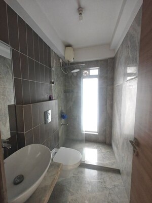 Bathroom in 3 BHK Apartment at Shree Sawan The Signature, Nerul – for Rent