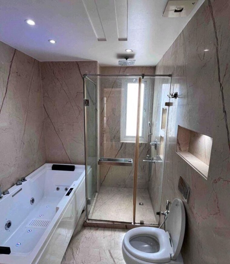 Bathroom, panchsheel park 4 Bedroom 500 Sq.Yd. Builder Floor In Panchsheel Park Delhi 10613725