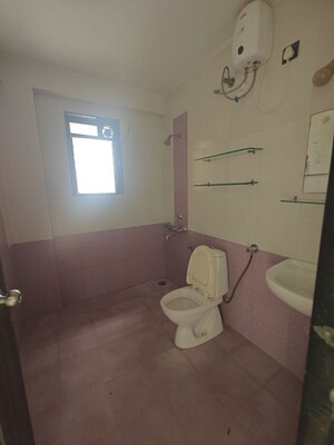 Bathroom in 3 BHK Apartment at Tulsi Sagar, Nerul – for Rent