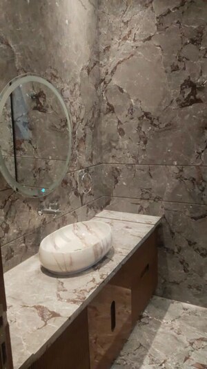 Bathroom in 3 BHK Builder Floor at Panchsheel Enclave – for Rent