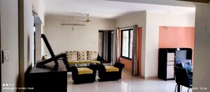 Living Room in 3.5 BHK Apartment at Bramha Sun City Phase II, Kalyani Nagar – for Rent