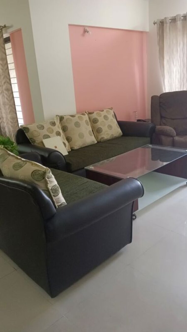 Living Room, bramha-sun-city-phase-ii 3.5 Bedroom 1800 Sq.Ft. Apartment In Kalyani Nagar Pune 10613728