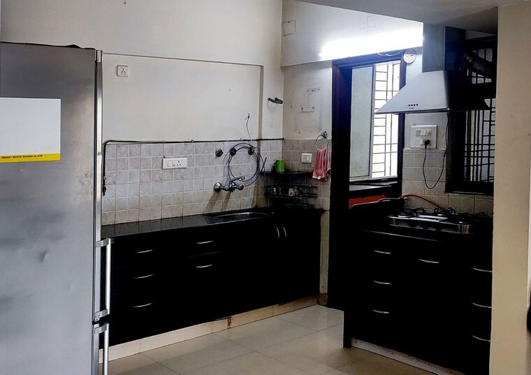 Kitchen, bramha-sun-city-phase-ii 3.5 Bedroom 1800 Sq.Ft. Apartment In Kalyani Nagar Pune 10613728