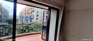 Balcony in 3.5 BHK Apartment at Bramha Sun City Phase II, Kalyani Nagar – for Rent