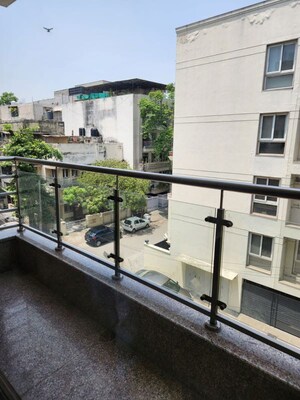 Balcony in 4 BHK Builder Floor at Green Park Extension – for Sale