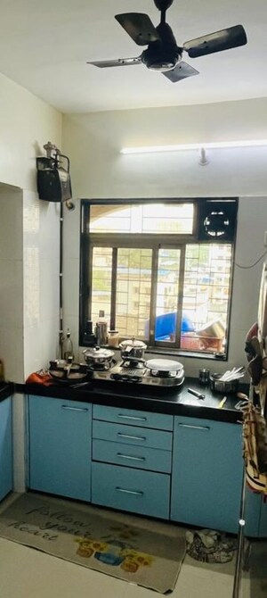 Kitchen in 1 BHK Apartment at SSB Ashok Nagar, Balkum Pada – for Sale