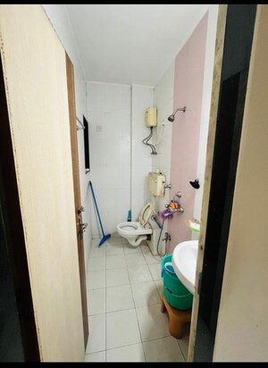 Bathroom in 1 BHK Apartment at SSB Ashok Nagar, Balkum Pada – for Sale
