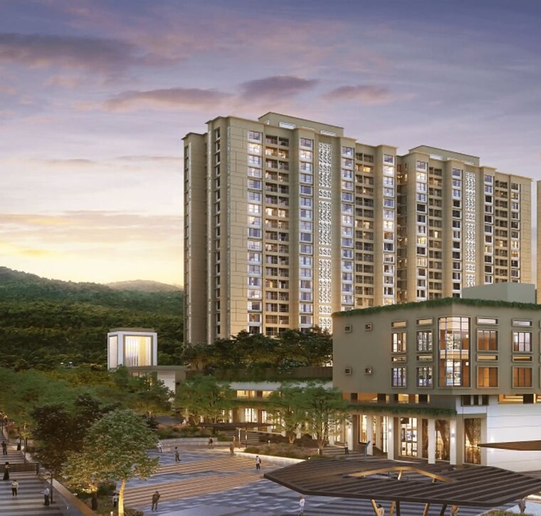 Exterior View, godrej-ascend 2 Bedroom 734 Sq.Ft. Apartment In Kolshet Road Thane 10613776
