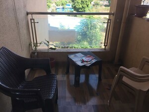 Living Room in 2 BHK Apartment at Vertex Dream Velmore, Balewadi – for Rent