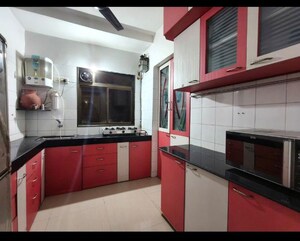 Kitchen in 1 BHK Apartment at SSB Ashok Nagar, Balkum Pada – for Sale