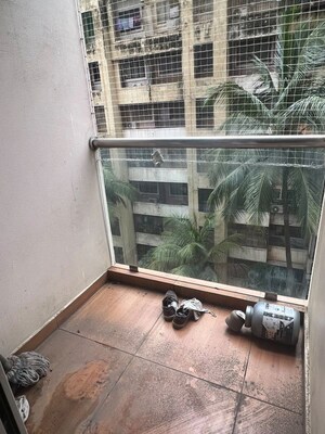 Balcony in 2 BHK Apartment at Raghav Amara, Kurla – for Rent