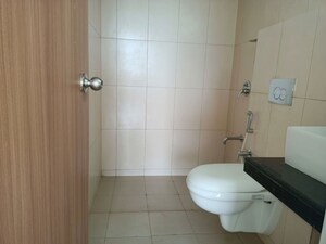 Bathroom in 3 BHK Apartment at Godrej Emerald, Ghodbunder Road – for Rent