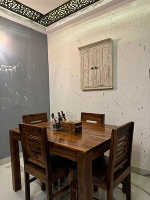 Living Room in 3 BHK Builder Floor at Malviya Nagar – for Rent