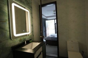 Kitchen in 3 BHK Builder Floor at Malviya Nagar – for Rent