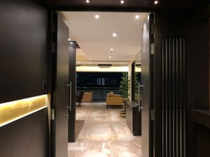 Building Lobby in 3.5 BHK Apartment at Radius Imperial Heights, Goregaon West – for Rent
