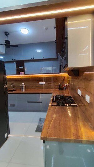 Kitchen in 3 BHK Villa at Prestige Augusta Golf Village, Kothanur – for Sale