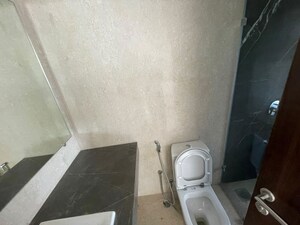 Bathroom in 2 BHK Apartment at Adani Ten BKC, Bandra East – for Rent