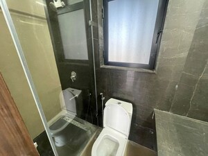 Bathroom in 2 BHK Apartment at Marathon Monte South, Byculla West – for Rent