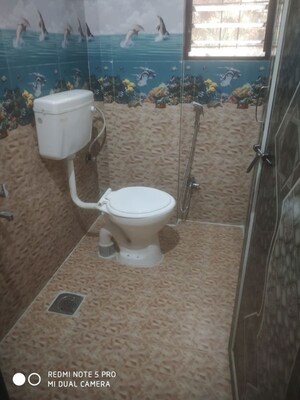 Bathroom in 1 BHK Apartment at Shree Swami Samarth Apartments Kharadi, Kharadi – for Rent