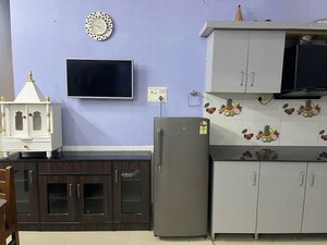 Kitchen in 3 BHK Apartment at Srishti Residency Arjunganj, Arjunganj – for Rent