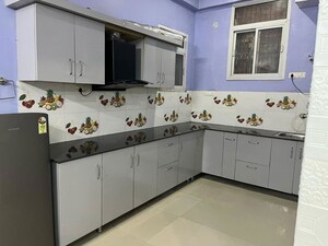 Kitchen in 3 BHK Apartment at Srishti Residency Arjunganj, Arjunganj – for Rent